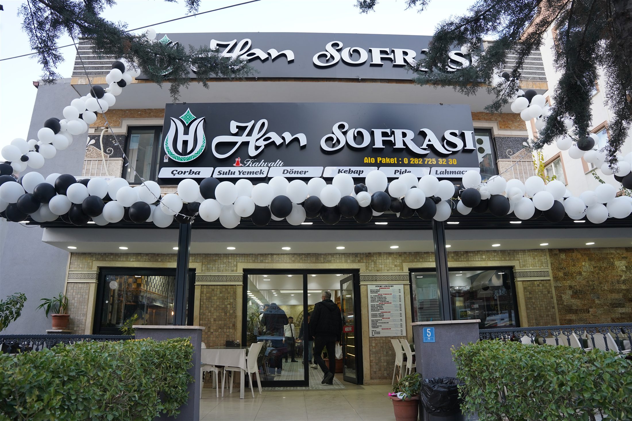 Han Sofrası Çerkezköy dış cephe